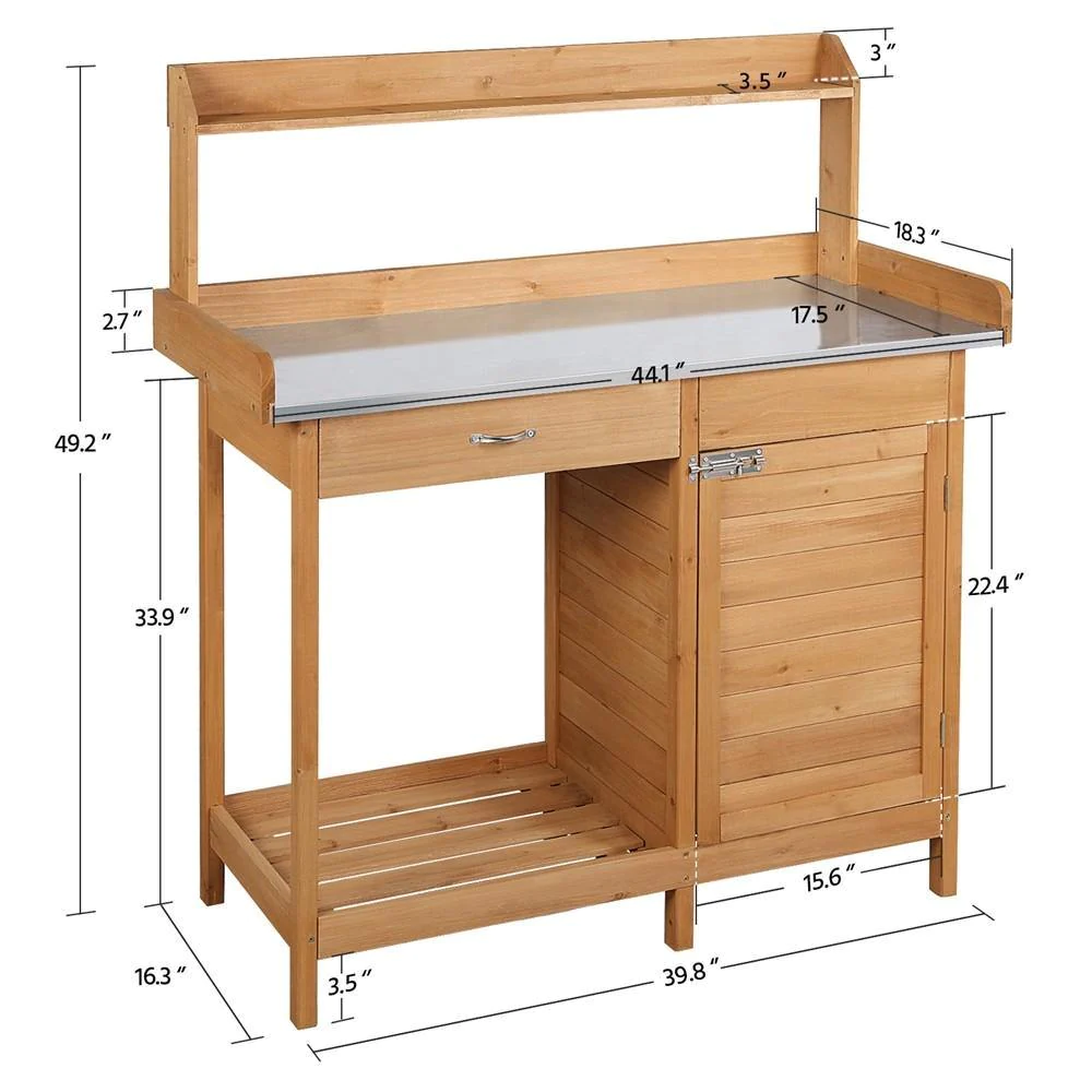 Stół roboczy z litego drewna d – Outdoor Furniture Wood recenzja i cena