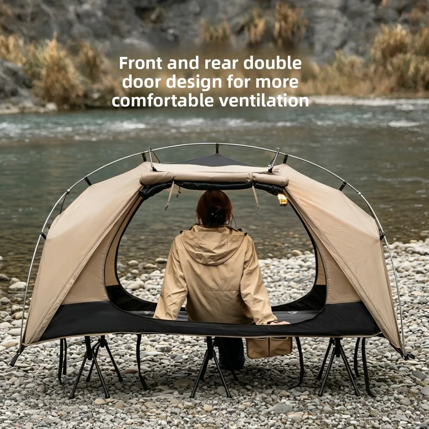 Namiot kempingowy MOUNTAINHIKE – Outdoor Daybed Furniture recenzja i cena