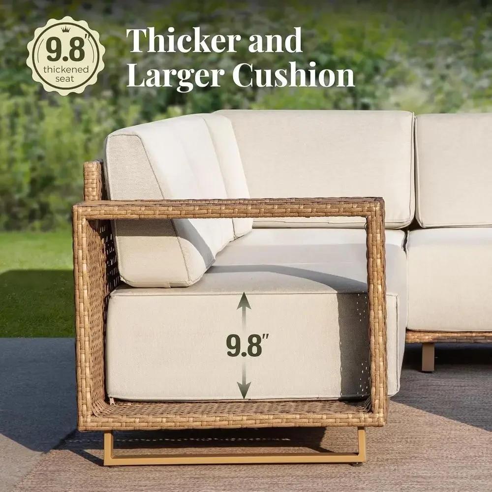 6-częściowy zestaw wypoczynkow – Outdoor Furniture Luxury recenzja i cena