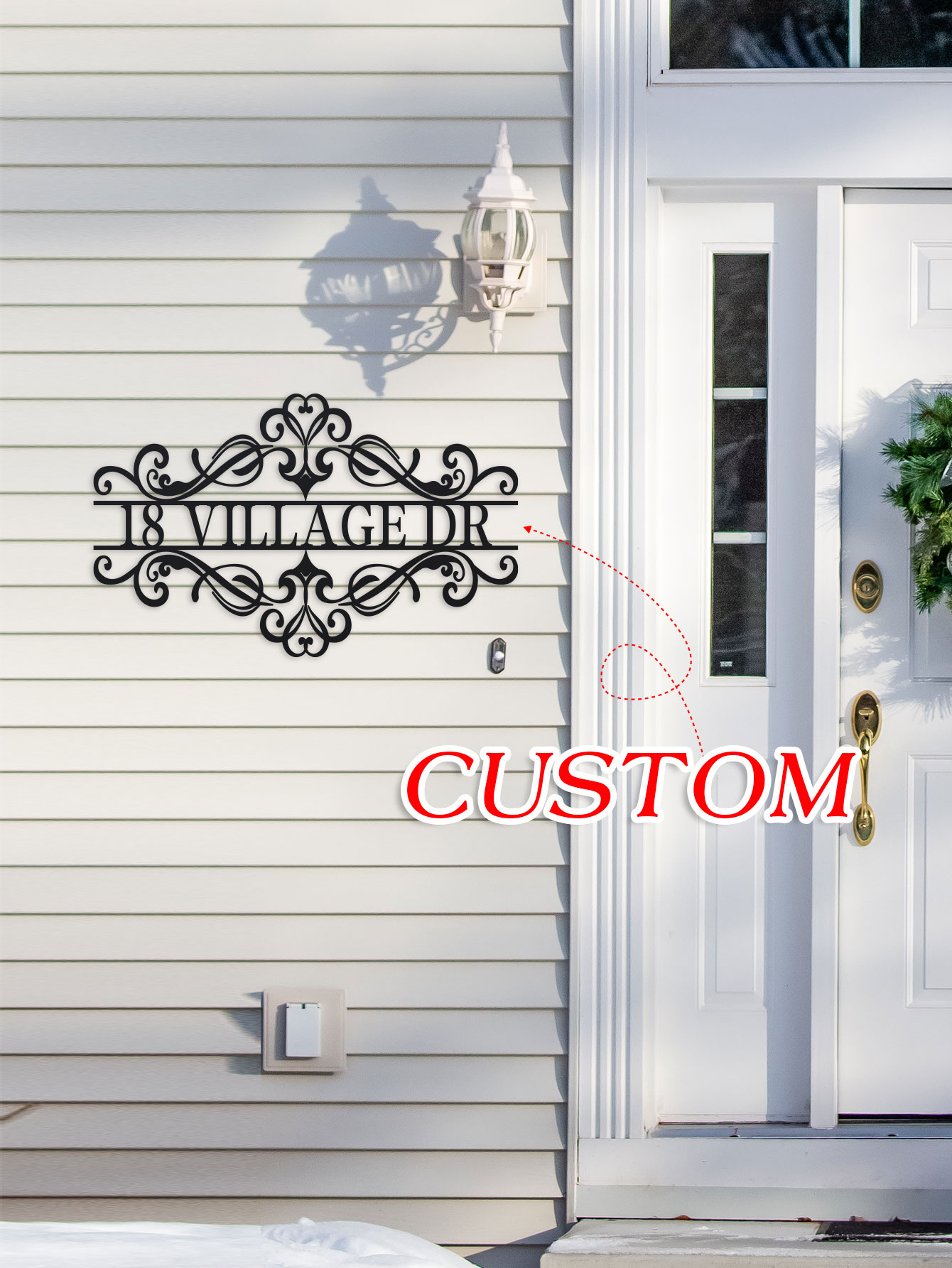 Personalizowany metalowy znak  – Outdoor Furniture Metal recenzja i cena